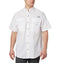 COLUMBIA MENS BONEHEAD SHORT SLEEVE SHIRT 2XL WHITE - Brand New