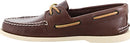 0195115 SPERRY AUTHENTIC ORIGINAL MEN'S CASUAL SHOES - SIZE 8.5- CLASSIC BROWN Like New