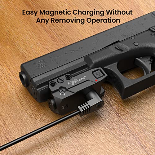 VOTATU H3L-G GREEN LASER SIGHT ALUMINUM ULTRA LOW PICATINNY MOUNT - BLACK - Like New