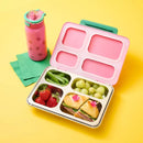CAT & JACK STAINLESS STEEL BENTO BOX - STRAWBERRY - Like New