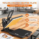 AKEYDIY 15" x 15" Heat Press for T Shirts Slide Out - Fast Heating, 15x15 Black - Brand New