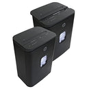 HP - PAPER SHREDDER MICRO CUT, 16-SHEET MANUAL FEED 91044Q - BLACK - Like New