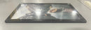 FRAMED PHOTOGRAPH, BOAT ON A LAKE WITH MOUNTAINS IN THE BACKGROUND - MULTICOLOR - Brand New