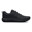 UNDER ARMOUR WOMEN'S CHARGED ASSERT 10 - SIZE 8 - BLACK / BLACK / BLACK - Like New
