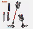 ORFELD CORDLESS VACUUM CLEANER STICK VACUUM 26KPA 45MINS 1.5L, RED - Like New
