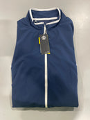 UNDER ARMOUR WATERPROOF SWEATSHIRT - SIZE: MEN XL WOMEN XL - NAVYBLUE/WHITE - Like New