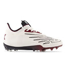 New Balance BurnX3 Men's Lacrosse Shoes, WHITE/CRIMSON/BLACK - SIZE 13 - Like New