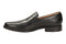 26110312 CLARKS MEN'S TILDEN FREE LOAFE BLACK LEATHER SIZE 10.5 BLACK LEATHER - Like New