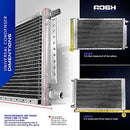 A/C Universal Condenser Parallel Flow 12" H x 24" L x 1" T - Black - Like New