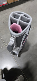 WILSON WOMEN'S ULTRA PLUS GOLF BAG - GRAY PINK - Like New