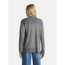 TIME AND TRU WOMEN'S OPEN FRONT CARDIGAN SWEATER,SIZE: M - CHARCOAL GRAY HEATHER - Brand New