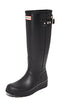 WFT1000RMA Hunter Women's Original Tall Rain Boot Black Size 7 Like New