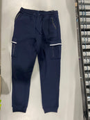 BLUE ICE PREMIUM CLOTHING CARGO SWEATPANT UNISEX, SMALL - NAVY - Brand New