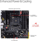 ASUS TUF Gaming B450M-PRO S AMD AM4 (3rd Gen Ryzen) Micro ATX Motherboard -BLACK Like New