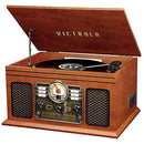 Victrola Quincy - 6-in-1 Bluetooth Record Player - Mahogany - Like New