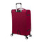 IT LUGGAGE EXPECTANT 28" SOFTSIDE CHECKED 8 WHEEL EXPANDABLE SPINNER - RED - Like New