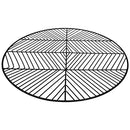 Koyal Wholesale Round 14.5" Black Modern Metal Wire charger Plates Set of 4 - Brand New
