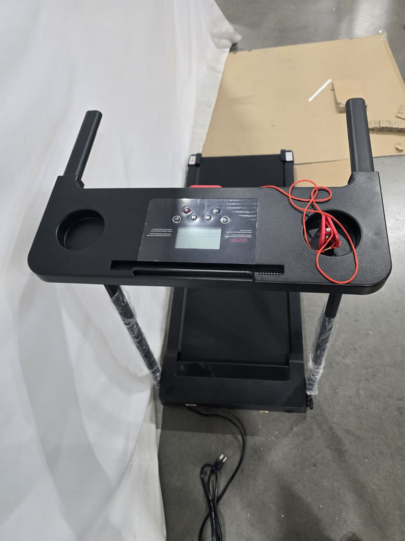 GENERIC COMPACT TREADMILL FOR HOME OFFICE WALKING RUNNING TREADMILL LED DISPLAY - Like New