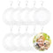 10PCS Sublimation Wind Spinner Blanks 3D Aluminum Wind Spinners 10 Inch - Like New