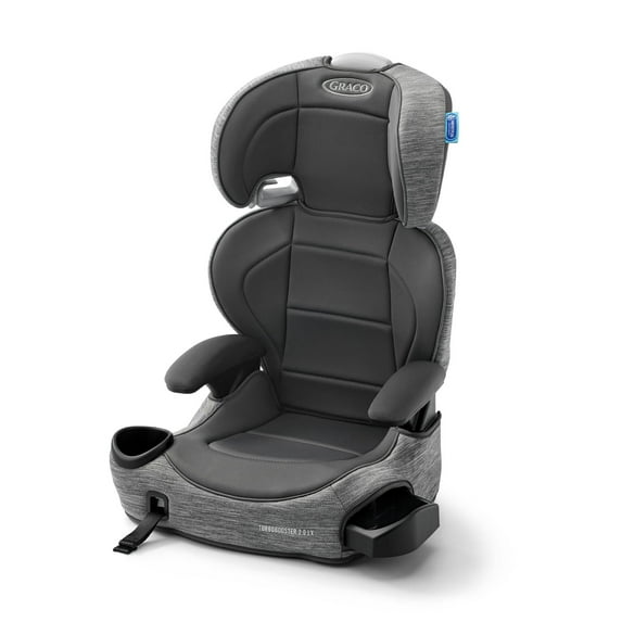 GRACO TURBOBOOSTER 2.0 LX HIGHBACK BOOSTER WITH LATCH SYSTEM - GRAY - Like New