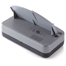 OFFICEMATE ELECTRIC 2-3 HOLE ADJUSTABLE ECO-PUNCH 90115 - BLACK/GRAY/GREEN - Like New
