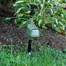 HAVAHART CRITTER RIDDER MOTION ACTIVATED ANIMAL REPELLENT AND SPRINKLER - GREEN - Like New