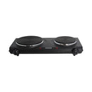 IMUSA DOUBLE ELECTRIC HOT PLATE, PERFECT - BLACK - Like New