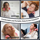 STILEFIX NECK MASSAGER PILLOW 3 ADJUSTABLE MODES PORTABLE NECK - PINK - Like New