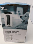WOPET INTELLIGENT DOG CAMERA WITH TREAT DISPENSER - WHITE - Like New