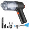 DCKENGO HANDHELD CAR VACUUM CLEANER, 6500R, 120W, LED LIGHT - BLACK - Like New