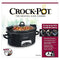 CROCK-POT PROGRAMMABLE 6 QUART SLOW COOKER BLACK 2125185 - Like New