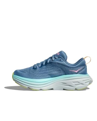 1127952 HOKA ONE ONE Women Bondi 8 Textile Cloud Shadow Dusk Size 8.5 - Like New