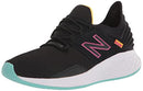 New Balance Women's Fresh Foam Roav V1 Running Shoe Black/Green/White Size 8.5W - Like New