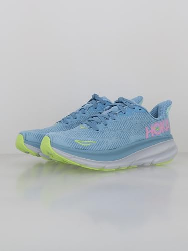 HOKA ONE ONE WOMEN'S CLIFTON 9 SNEAKERS - DUSK PINK TWILIGHT - SIZE 9 Like New