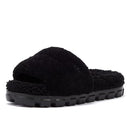 1130838 WOMEN'S UGG COZETTA CURLY SLIPPERS SIZE 8 BLACK Like New