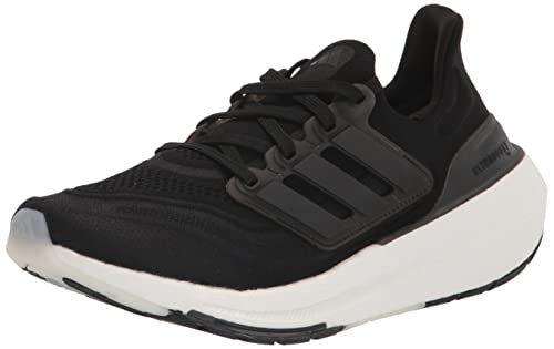 Adidas Mens Ultraboost Light Running Shoes - SIZE 12 - BLACK/BLACK/CRYSTAL WHITE Like New