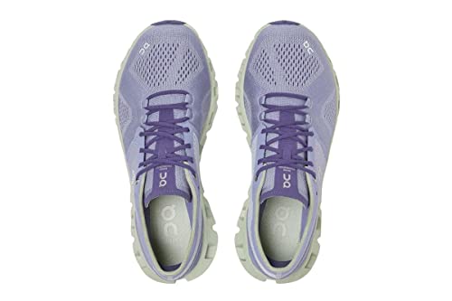 40.99697 On Women's Cloud X Sneakers Lavender/Ice Purple Size 6.5 Like New