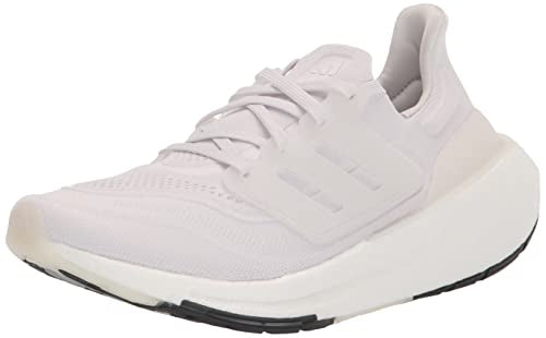 Adidas women's Ultraboost Light Running Shoes SIZE 8 -WHITE/WHITE/CRYSTAL WHITE Like New