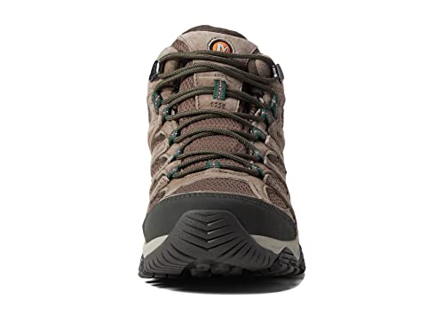 J035837 Merrell Men's Moab 3 Mid Waterproof Hiking Boot Boulder Size 11 - Like New
