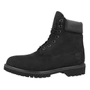 Timberland Men's 6 inch Premium Waterproof Boot Fashion - Black Nubuck - Size 8 Like New