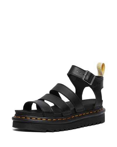 23806001 DR. MARTENS WOMEN VEGAN BLAIRE FISHERMAN SANDAL SIZE 5 BLACK FELIX RO Like New