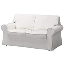 IKEA Ektorp 803.217.52 Two Seater Sofa/Loveseat Cover, White - BZR 818 077 68 - Brand New