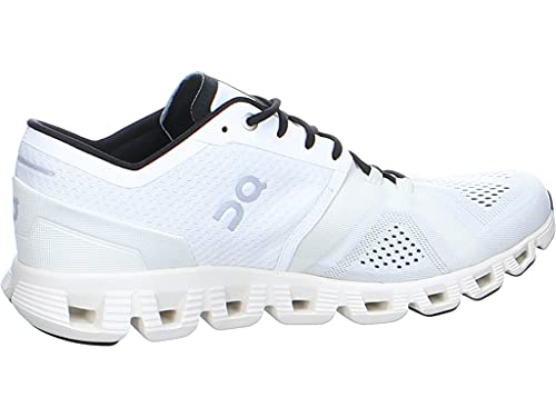 40.99707 On Running Men's Cloud Sneakers WHITE/BLACK Size 12.5 - Like New