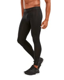 2XU Flight Compression Tights Black/Black XL R Like New