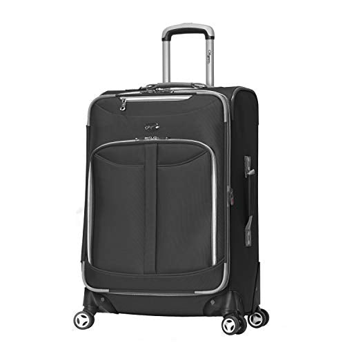 OLYMPIA U.S.A. TUSCANY 25" EXPANDABLE DOUBLE 4 WHEEL SPINNER, OE-8825-BK - BLACK Like New