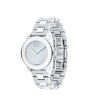 Movado Bold Women's Stainless Steel Case Silver Dial Stainless Steel Bracelet - Like New