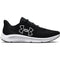 3026518 UNDER ARMOUR Men's Charged Pursuit 3 Big Logo Black/White Size 12 Like New