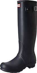 WFT1000RMA Hunter Women's Original Tall Rain Boot Navy Size 7 Like New