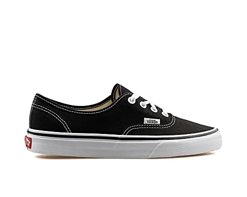 VN000EE3BLK VANS UNISEX-ADULT LOW-TOP SNEAKERS TRAINERS, SIZE 4.5M/6.0W, BLACK Like New