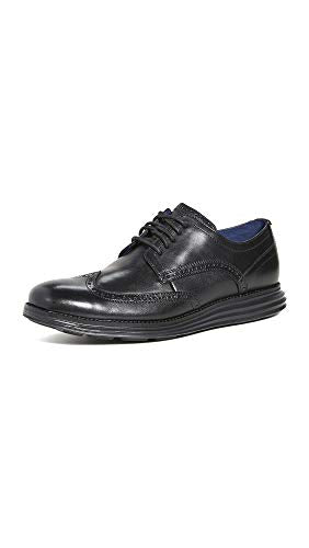 C27984 COLEHAAN MEN'S ORIGINALGRAND WINGTIP OXFORD SIZE 11.5 BLACK/BLACK Like New